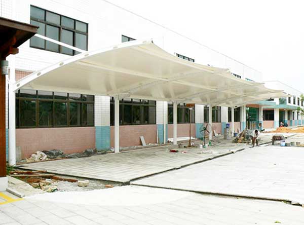 四川PTFE膜結構自行車棚：蜀地車棚，品質之選